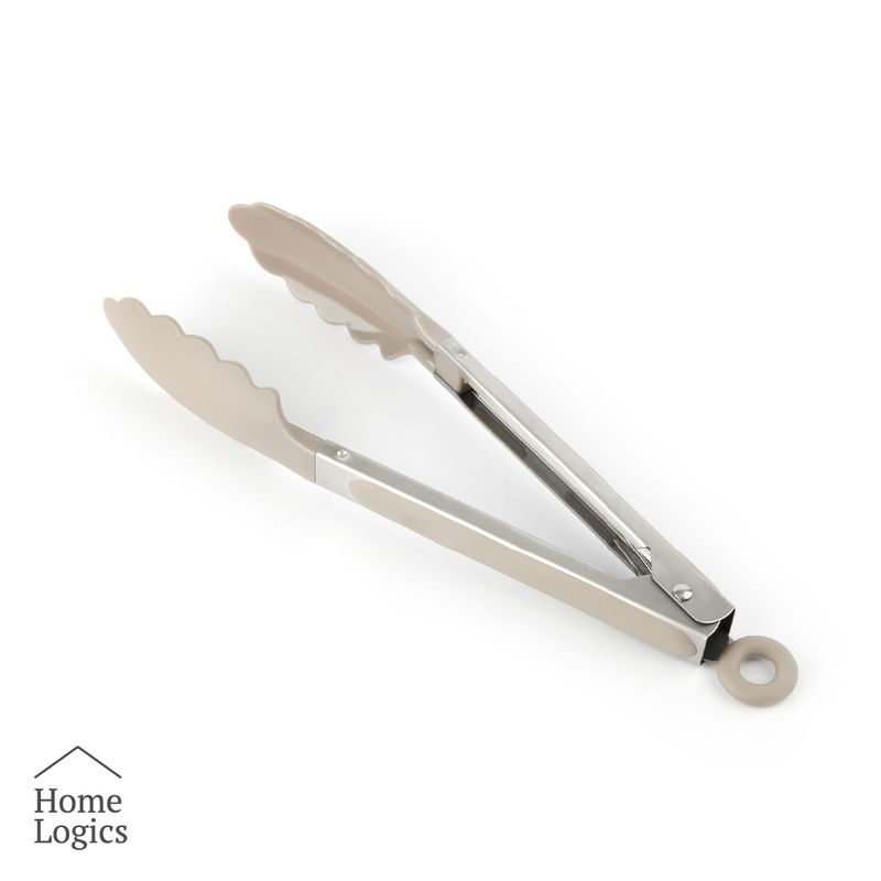 HOME LOGICS - Pinzas de acero inoxidable Para Cocina Multiuso Home Logics