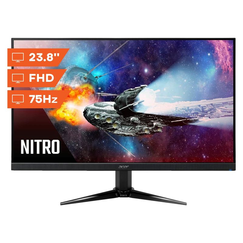 ACER - Monitor Gamer/Acer/Nitro/Fhd/75Hz/Hdmi/Vga/238
