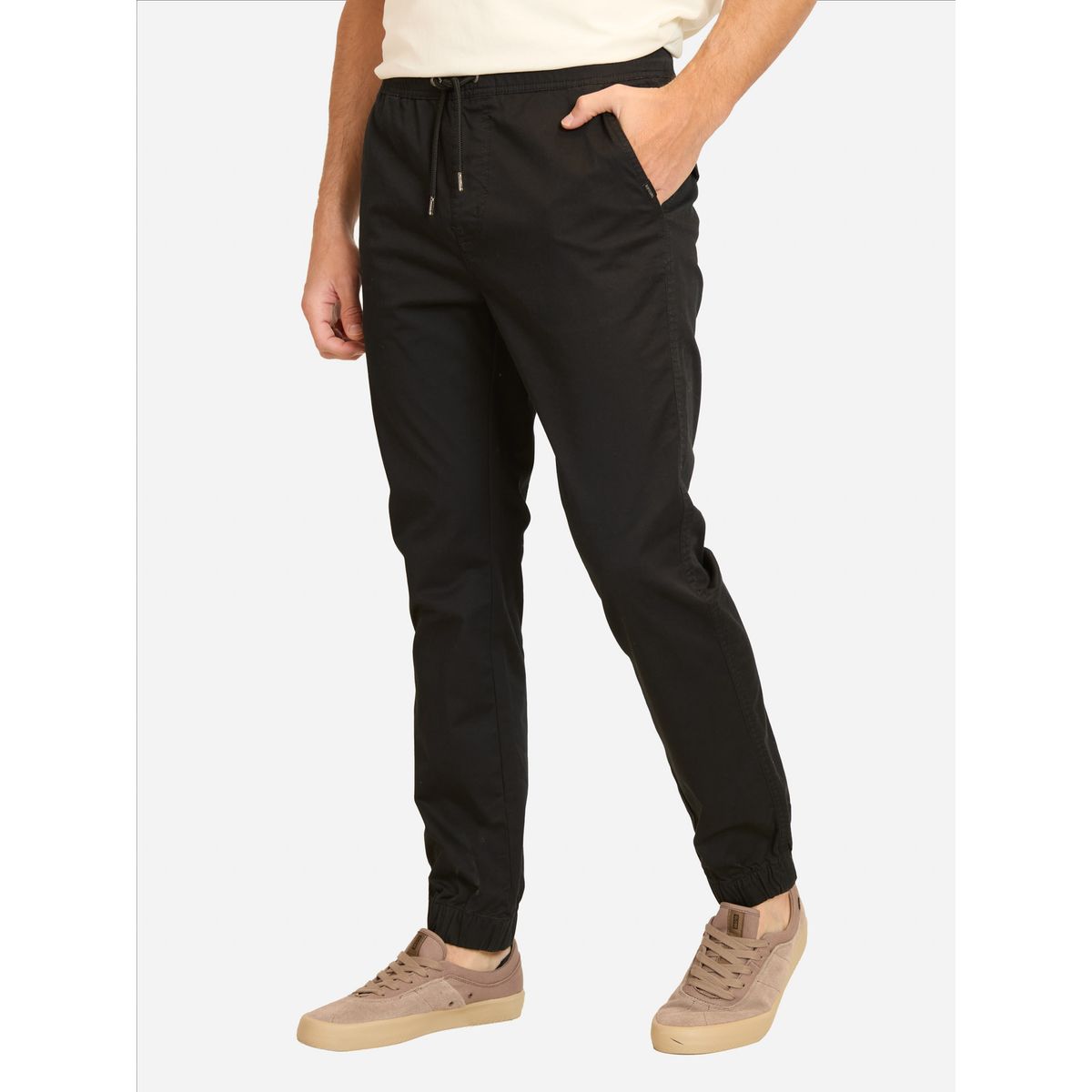 RIP CURL - Pantalon Jogger Rc Trou Negro Hombre Rip Curl