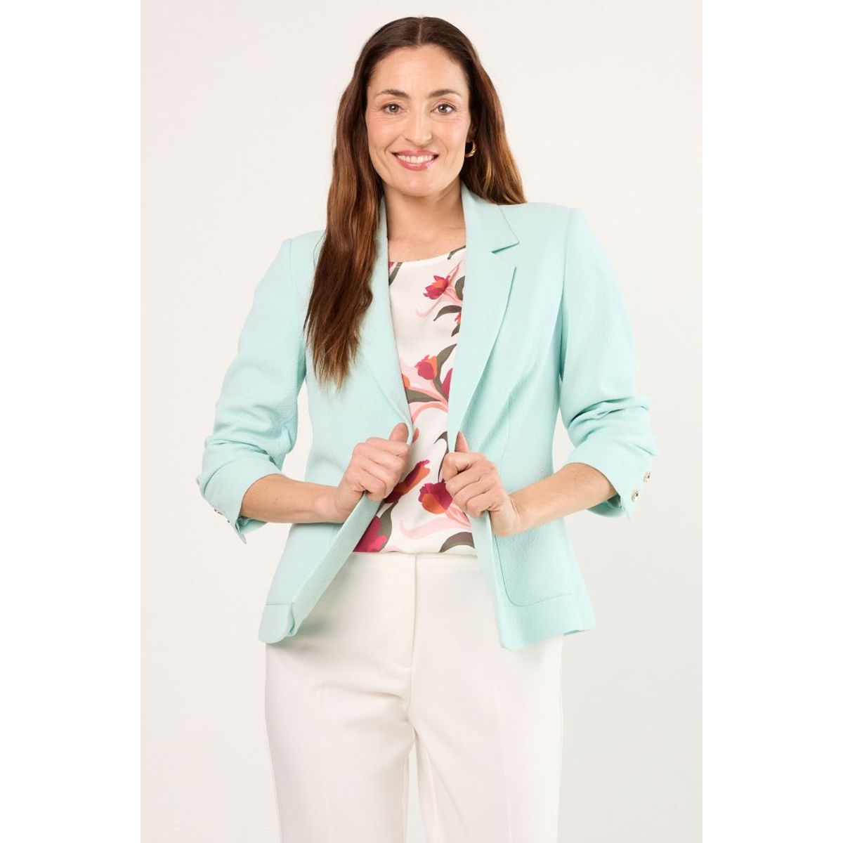 MA GRIFFE - Blazer Mujer Verde Magriffe