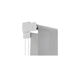 COTIDIAN - Cortina Roller Doble Blackout Con Visillo Cotidiana 100x250cm gris