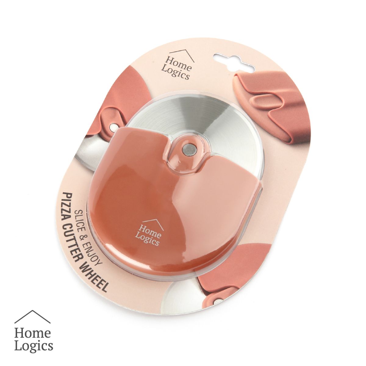 HOME LOGICS - Cortador de Pizza Rueda Profesional Preciso Home Logics