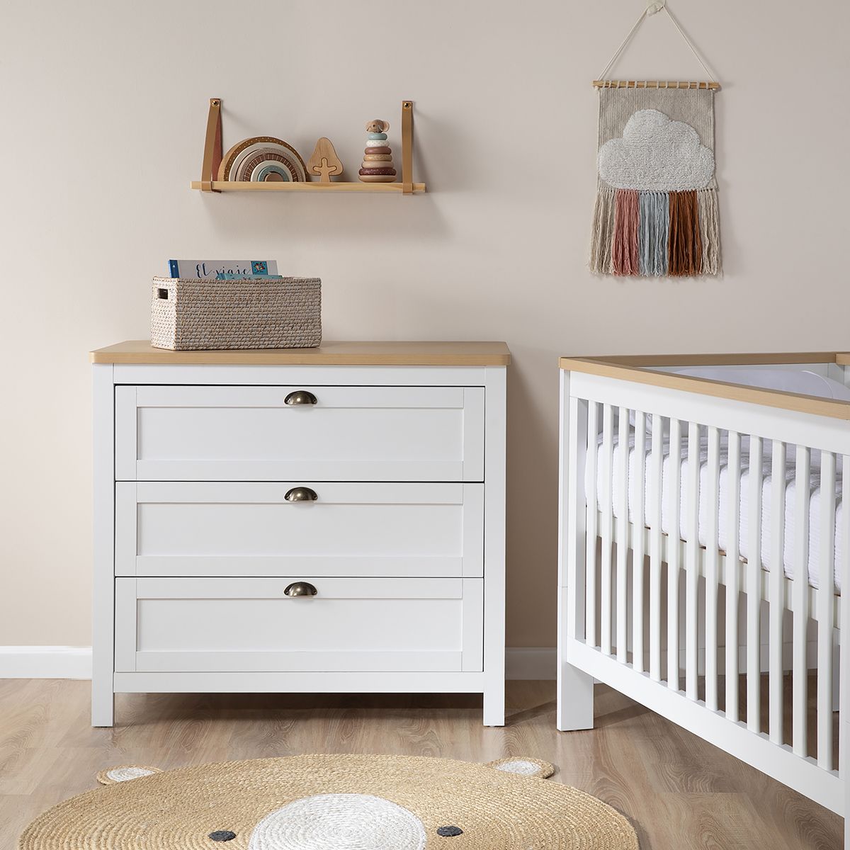 FORM DESIGN - Cómoda Jacinta Natura/Blanco Form