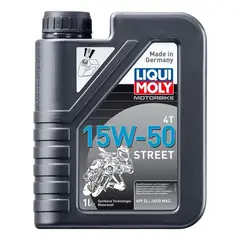 LIQUI MOLY - Aceite Para Motor Sintético 15w-50 Para Moto/cuatriciclo De 1 Unidad X 1l
