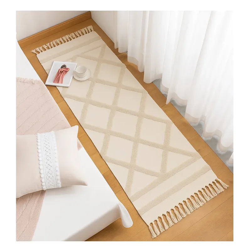COMPRAPO - Bajada de Cama o Piecera Kelim Bohemian Ligth 180x60 Cm