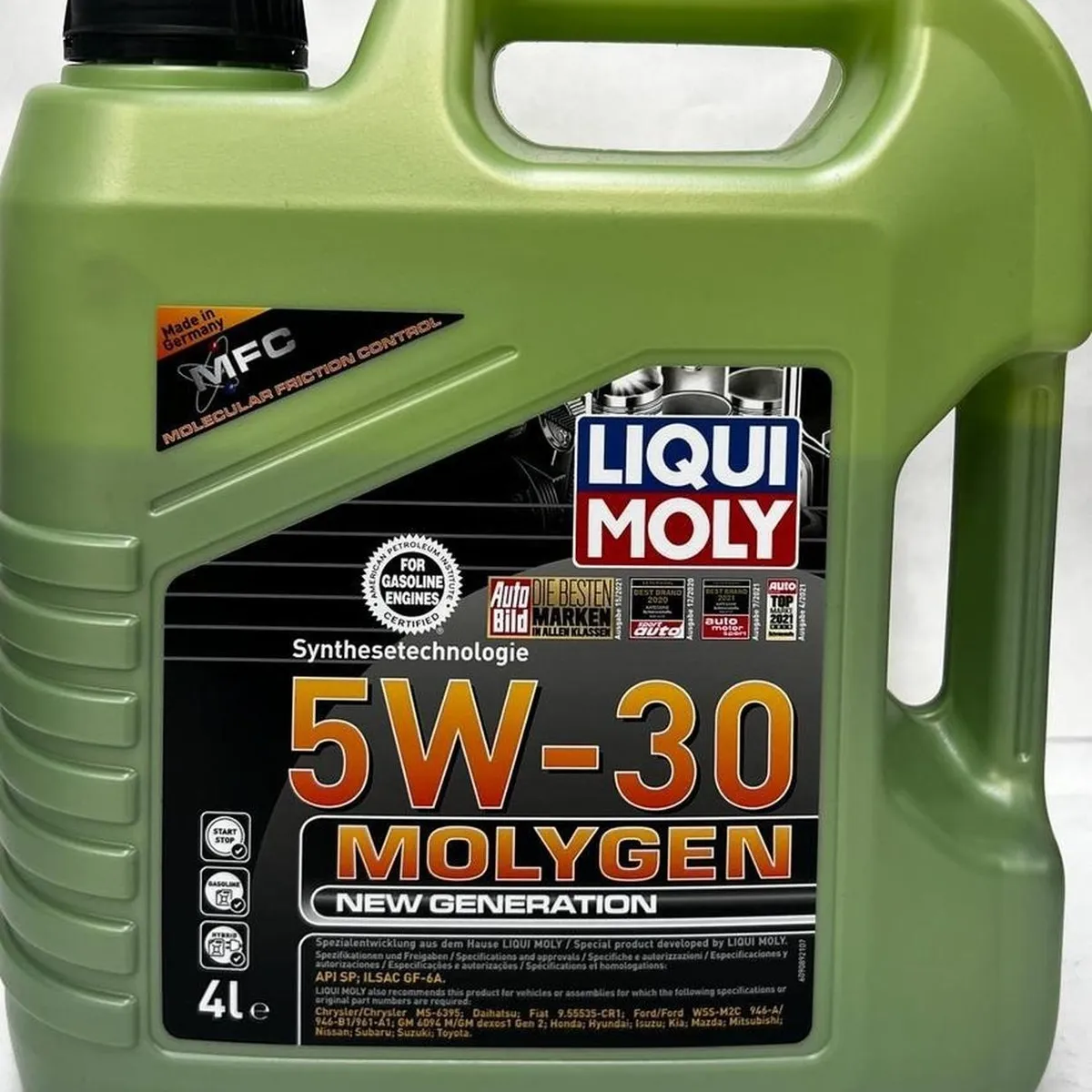 LIQUI MOLY - Aceite Para Motor Liqui Moly Sintético 5w-30 Para Autos 4L
