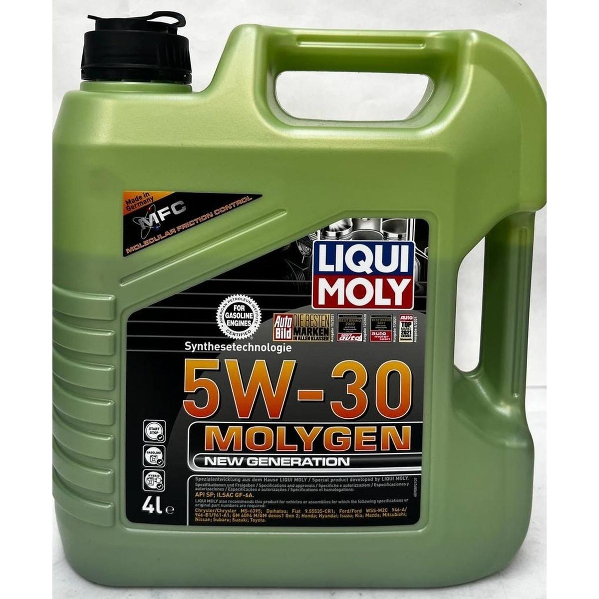 LIQUI MOLY - Aceite Para Motor Liqui Moly Sintético 5w-30 Para Autos 4L