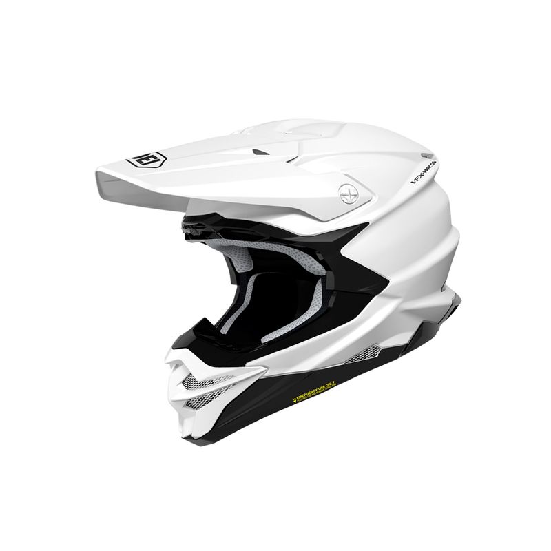 SHOEI HELMETS - Casco de moto shoei vfx wr06 blanco