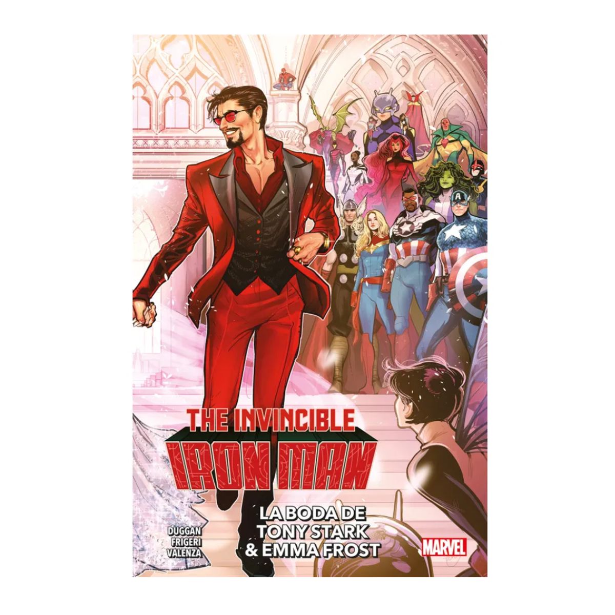 PANINI CHILE - The Invincible Iron Man N°2 - La Boda de Tony Stark & Emma Frost