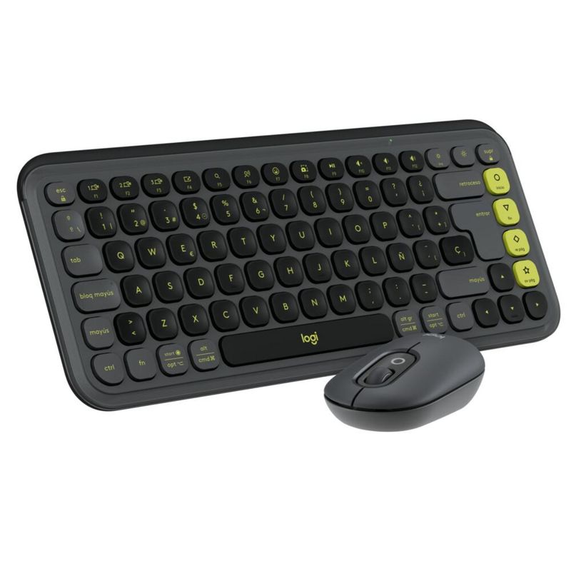 LOGITECH - Combo inalambrico POP Icon Grafito Español