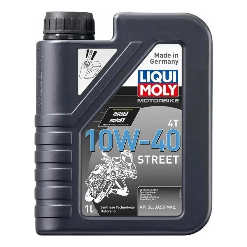 LIQUI MOLY - Aceite para Moto Liqui Moly 10w 40 Sintetico 1L