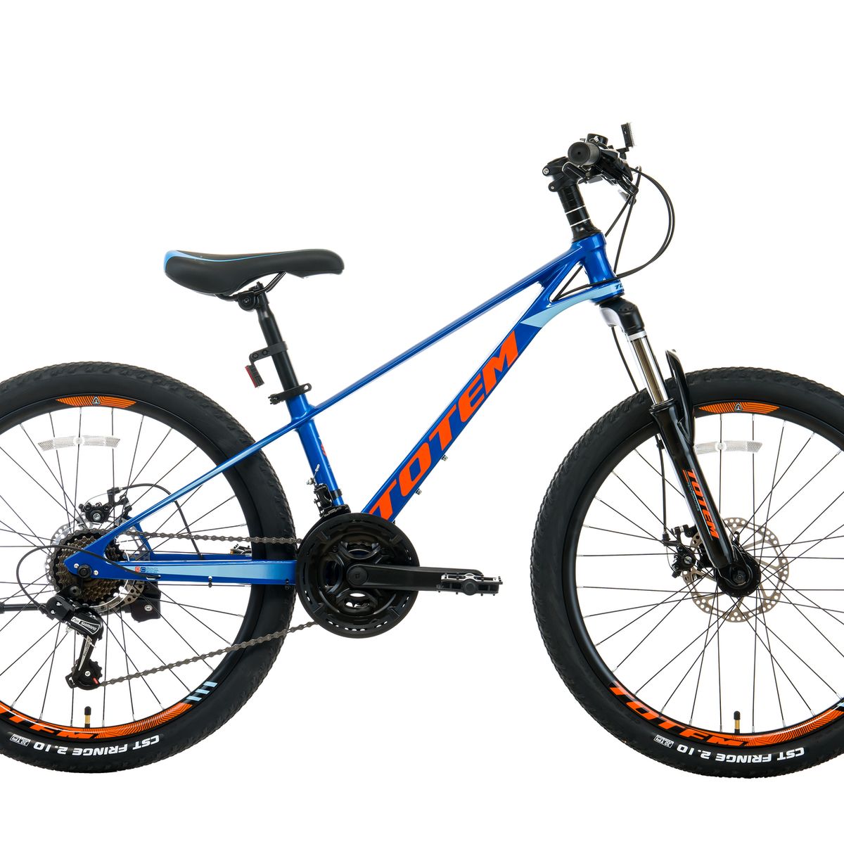 TOTEM - BICICLETA DE MAGNESIO TOTEM MTB ARO 24 MOD MARTIN AZUL