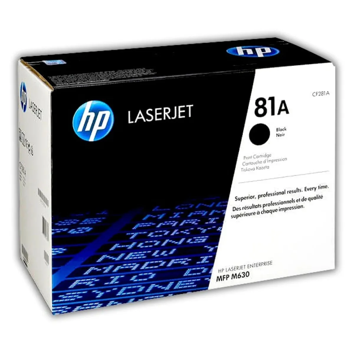 Cartucho de Tóner HP LaserJet  81A 10500 páginas Negro, marca HP - Foto Principal