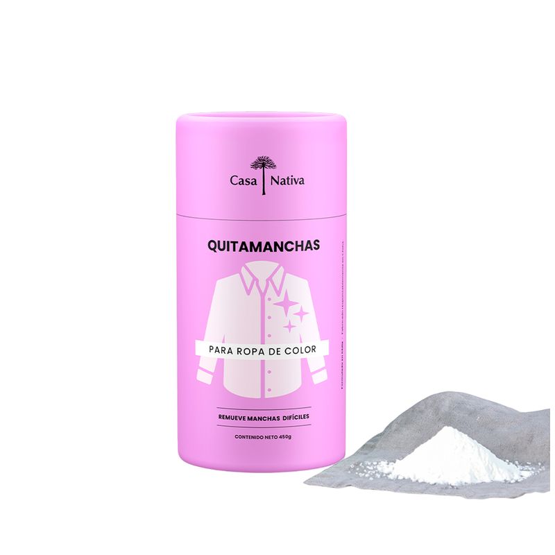 CASA NATIVA - Quitamanchas Hipoalergénico Ropa Color 450gr