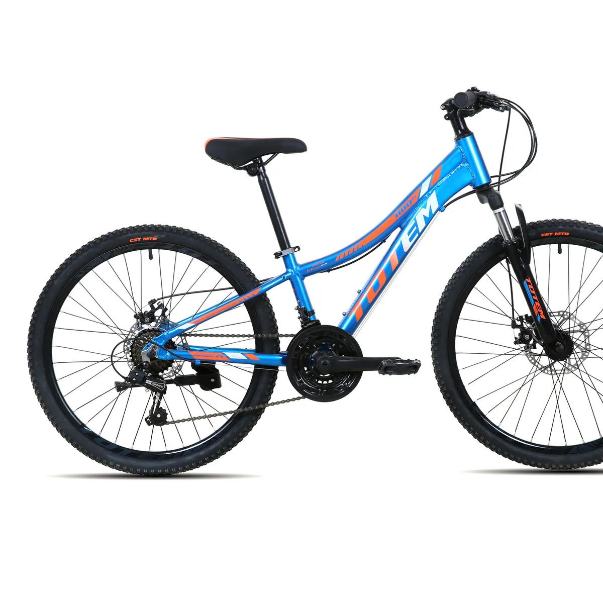 TOTEM - BICICLETA TOTEM MTB ARO 24 MODELO 1100  AZUL