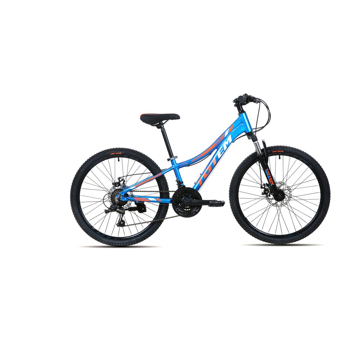 TOTEM - BICICLETA TOTEM MTB ARO 24 MODELO 1100  AZUL