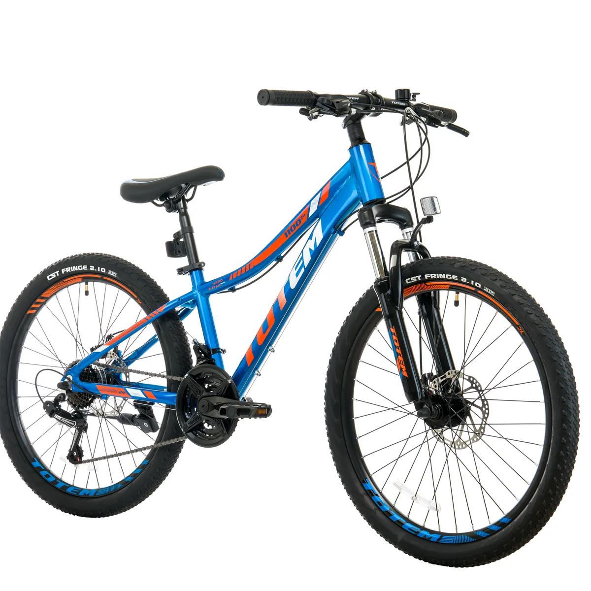 TOTEM - BICICLETA TOTEM MTB ARO 24 MODELO 1100  AZUL