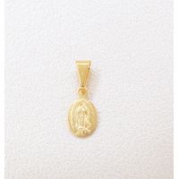 Colgante Guadalupe mini oro laminado 18k