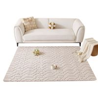 Alfombra Rectangular Para Living 160x200cm Jacquard