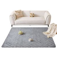 Alfombra Rectangular Para Living 160x200cm Jacquard