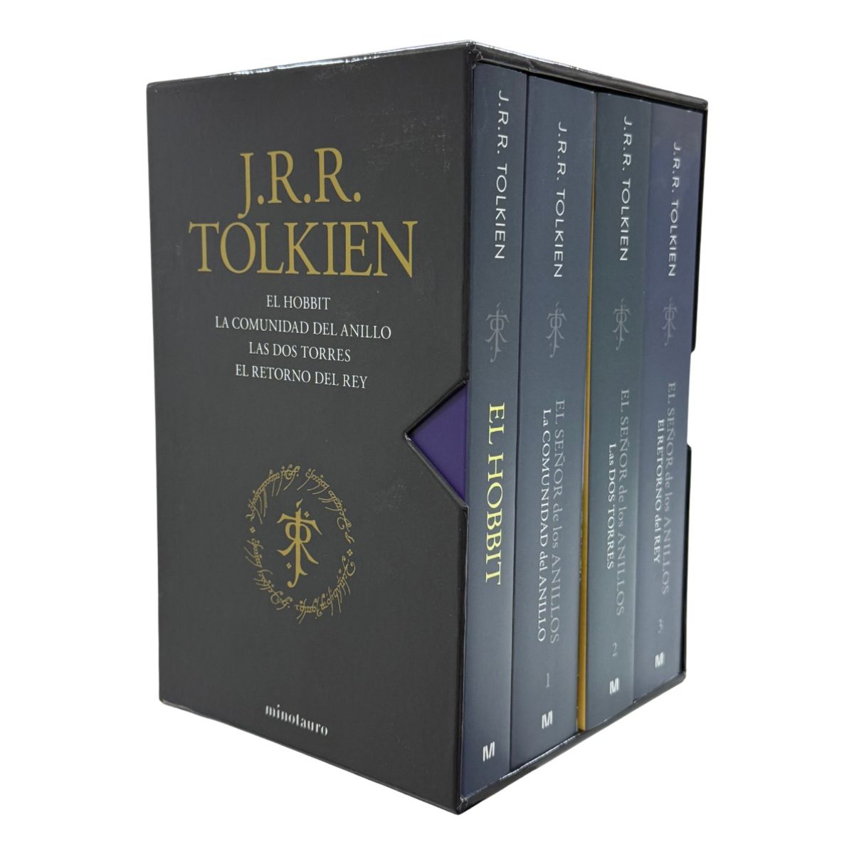 MINOTAURO EDICIONES - ESTUCHE EL HOBBIT & EL SEÑOR DE LOS ANILLOS - TOLKIEN