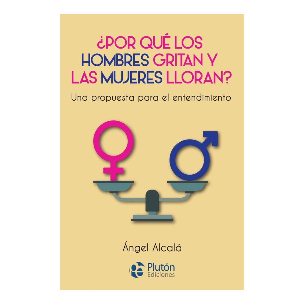 PLUTON EDICIONES - ¿POR QUÉ LOS HOMBRES GRITAN Y LAS MUJERES LLORAN