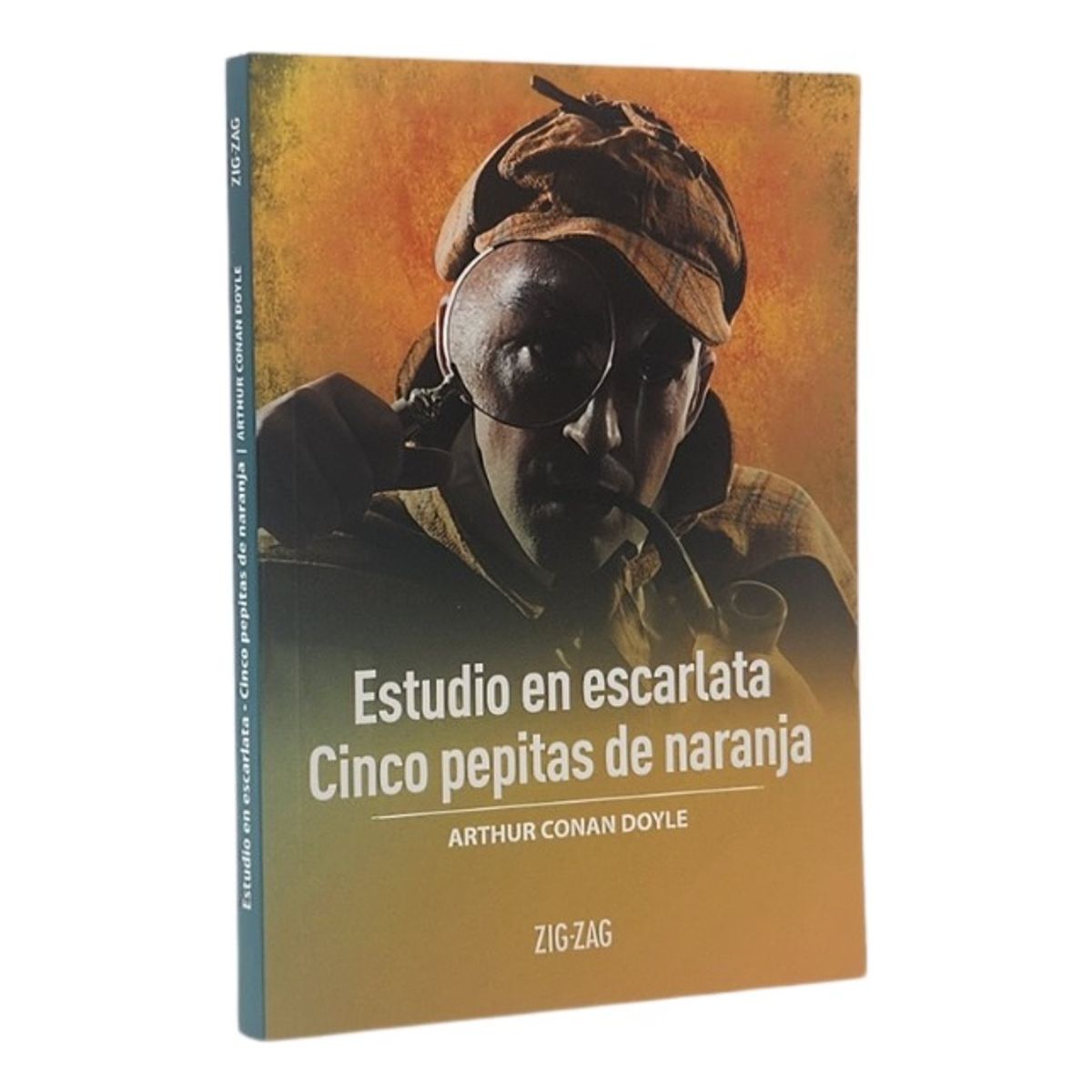ZIG ZAG - ESTUDIO EN ESCARLATA  CINCO PEPITAS DE NARANJA