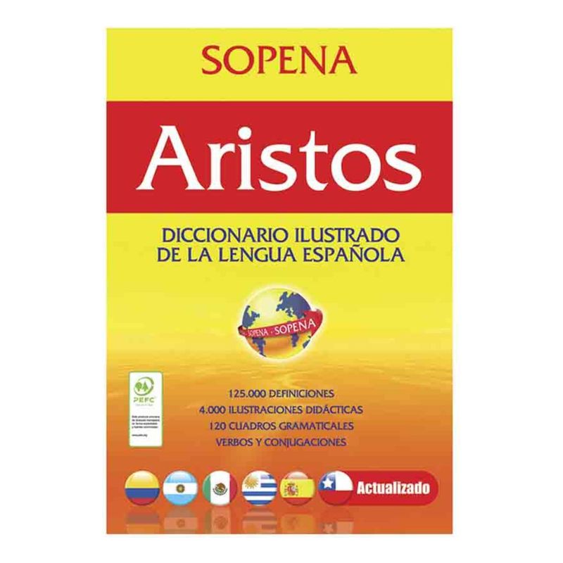 SOPENA - ARISTOS DICCIONARIO ILUSTRADO DE LA LENGUA ESPAÑOLA - SOPENA