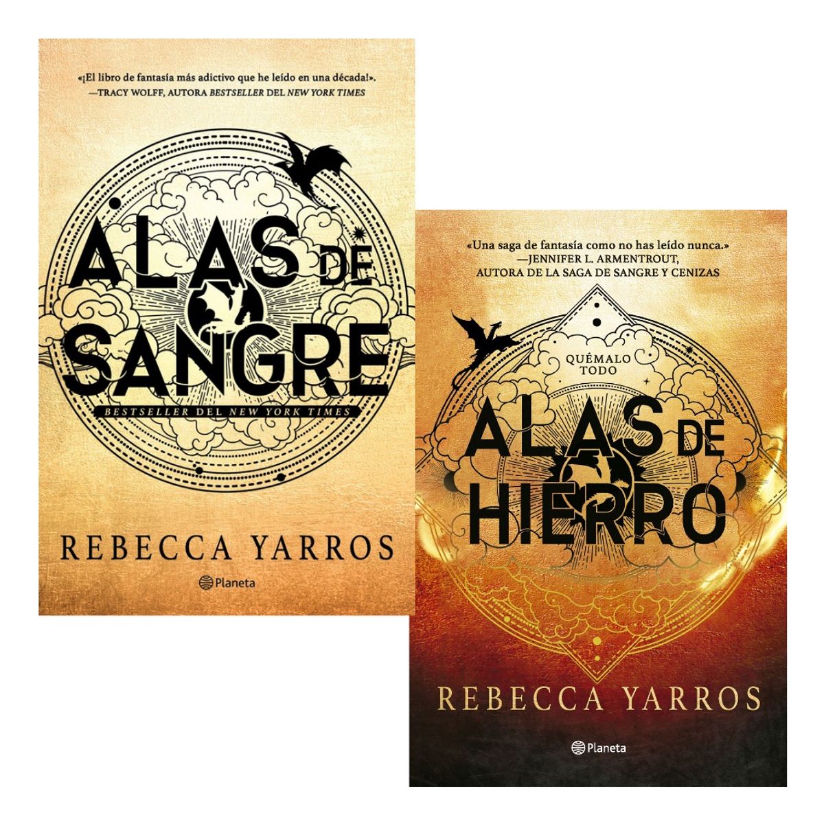 PLANETA - PACK EMPÍREO ALAS DE SANGRE + ALAS DE HIERRO REBECCA YARROS