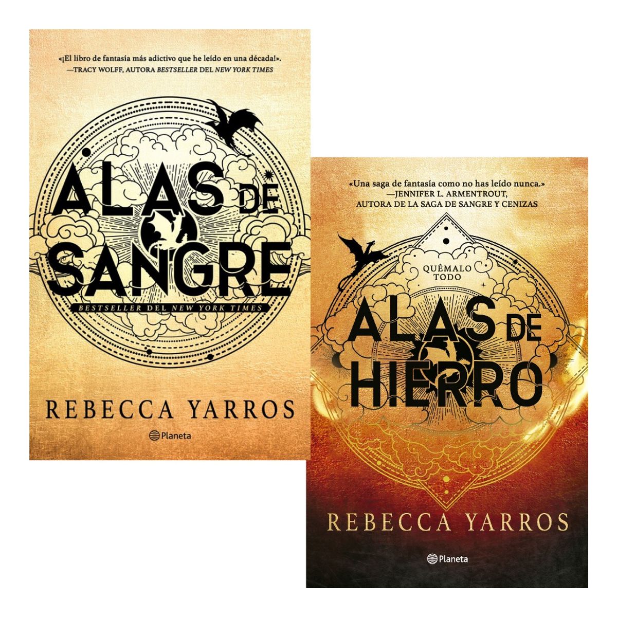 PLANETA - PACK EMPÍREO ALAS DE SANGRE + ALAS DE HIERRO REBECCA YARROS