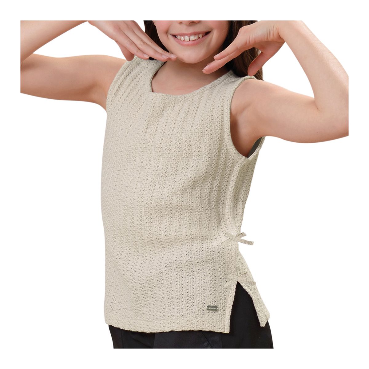 EXCEPTION - Polera Tejida Niña Exception