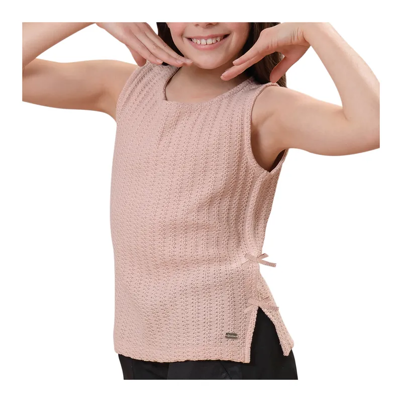 EXCEPTION - Polera Tejida Niña Exception