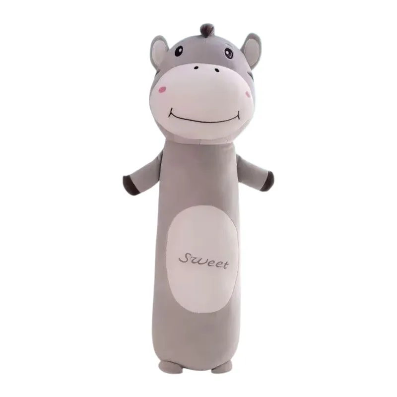 GENERICO - Peluche Almohada Antiestres De Animales Peluche Alargado Burro
