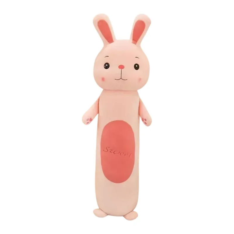 GENERICO - Peluche Almohada Antiestres De Animales Peluche Alargado Conejo