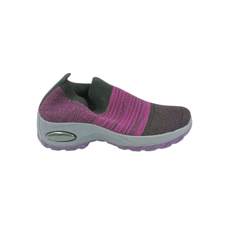 HERIEL - Zapatilla Purpura Textil Mujer
