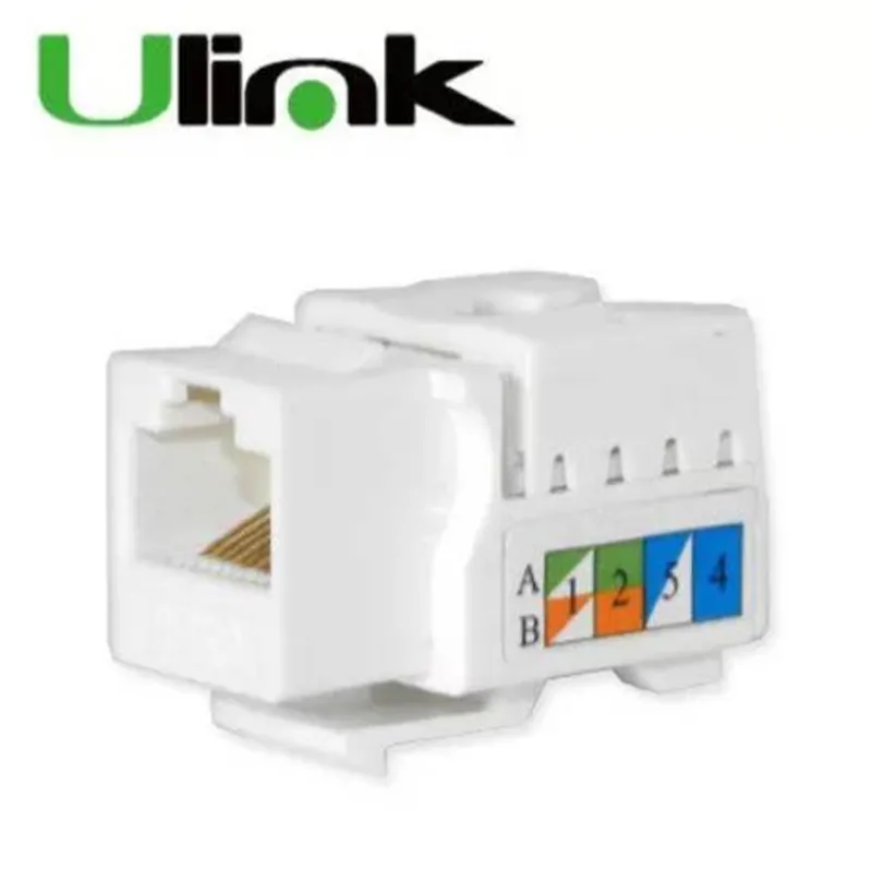 ULINK - Modulo Rj45 Cat6 De Red Jack Keystone Para Tapa Muro