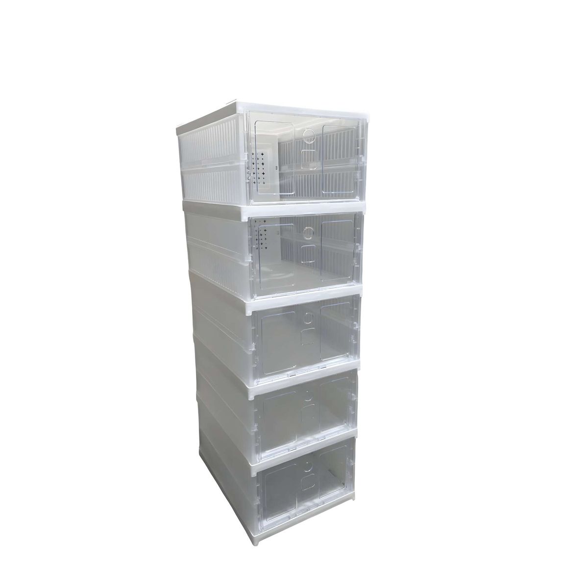 GENERICO - ORGANIZADOR DE ZAPATOS 5 NIVELES PLEGABLE COLOR BLANCO