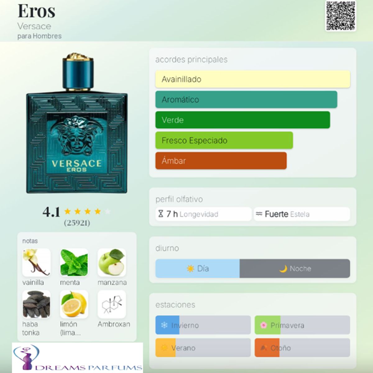 VERSACE - PERFUME EROS 200 ML EDT VERSACE