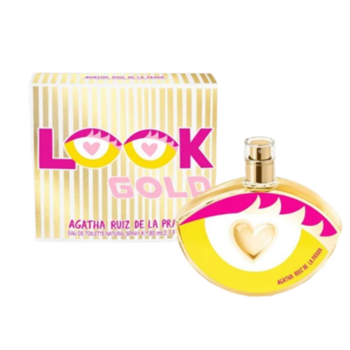 AGATHA RUIZ DE LA PRADA - LOOK GOLD 80 ML EDT AGATHA RUIZ DE LA PRADA