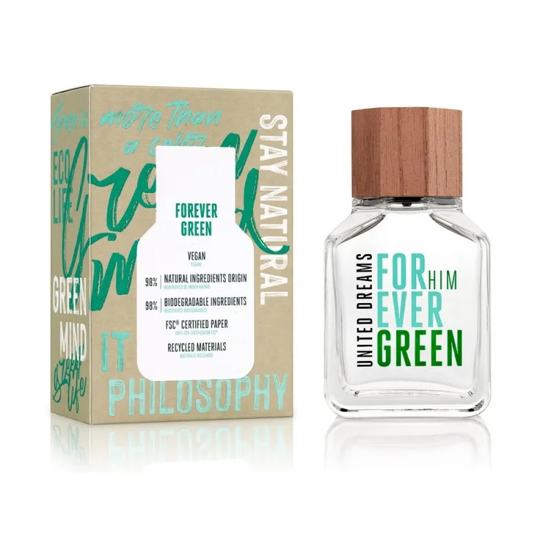 BENETTON - UNITED DREAMS FOREVER GREEN HIM 100 ML EDT BENETTON