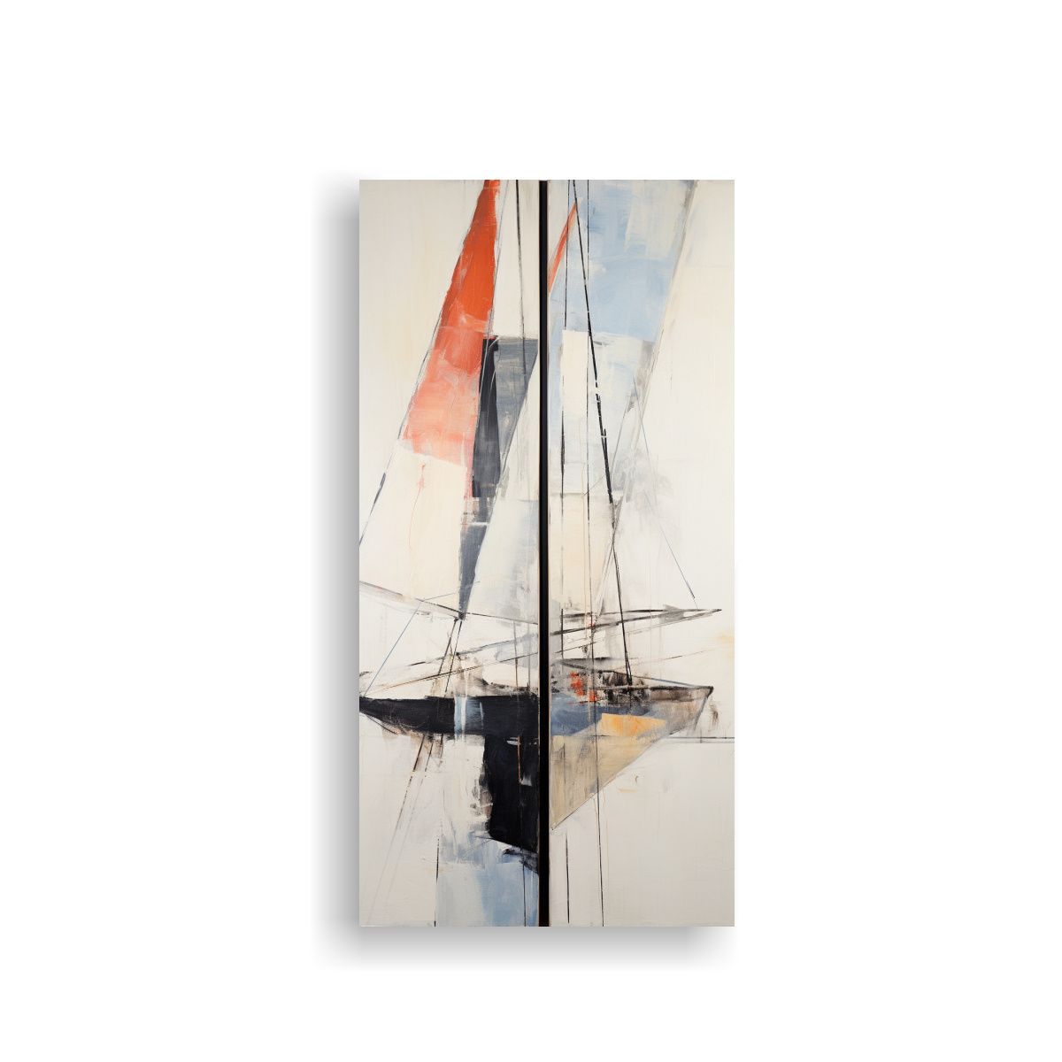 GENERICO - Pinturas Decorativas De Barcos Estilo Brice Marden 70x140 Cm