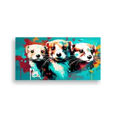 GENERICO - Pinturas Decorativas Minimalistas Inspiradas En 120x60 Cm