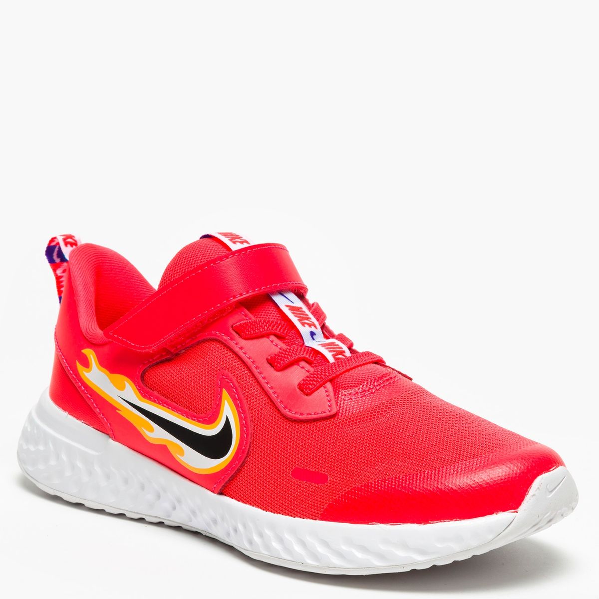 NIKE - Revolution 5 Fire Zapatilla Running Niño Roja