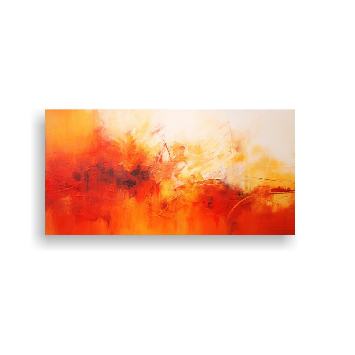 GENERICO - Composición Impreso Poder Abstracto Inspirado En 140x70 Cm