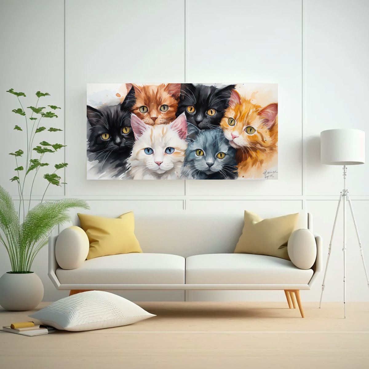 GENERICO - Pintura Decorativa Macrofotografía Grupo 120x60 Cm