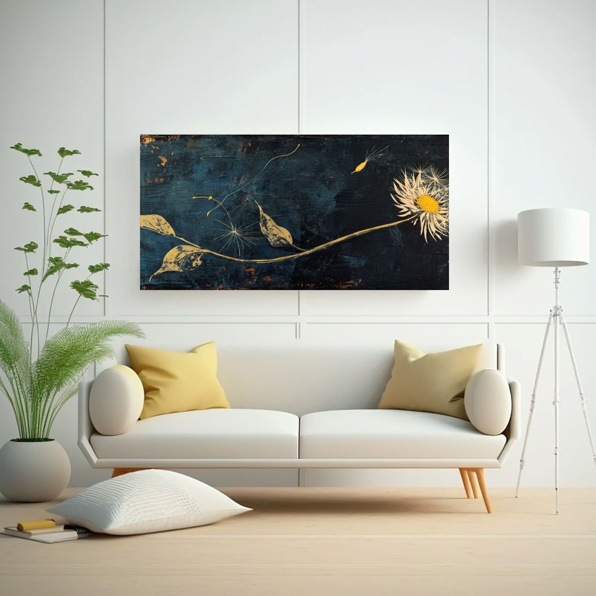 GENERICO - Cuadro En Lienzo Estilo Clásico Románico Y Art 140x70 Cm