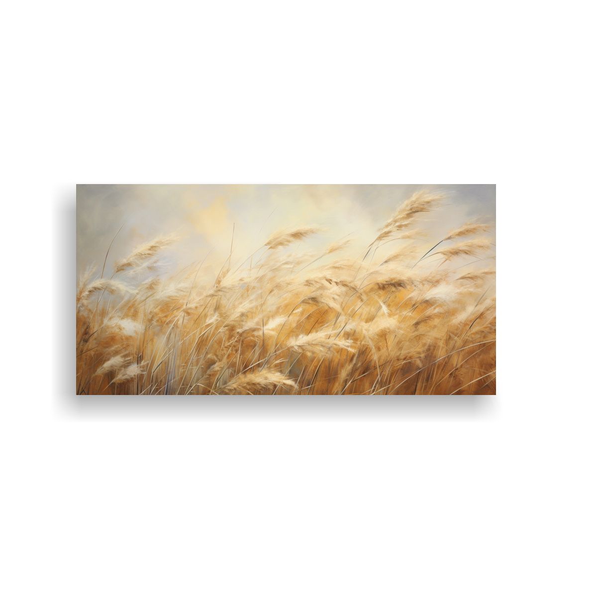 GENERICO - Pintura Abstracta Detallada Estilo Estilo óleo 120x60 Cm.