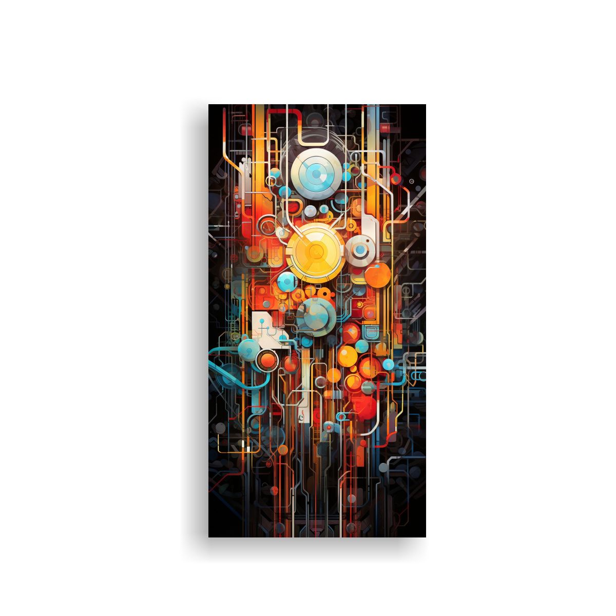 GENERICO - Pinturas Decorativas De Composición Acuarela Con 70x140 Cm
