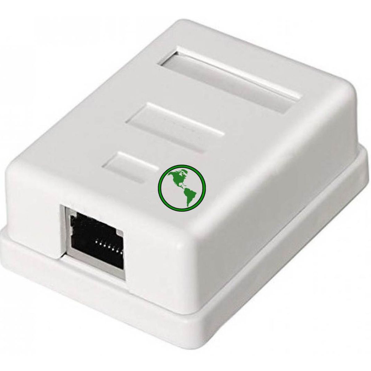 ULINK - Pack 10 Rosetas Rj45 Cat6 Utp Ponchable Con Modulo Interno Ulink