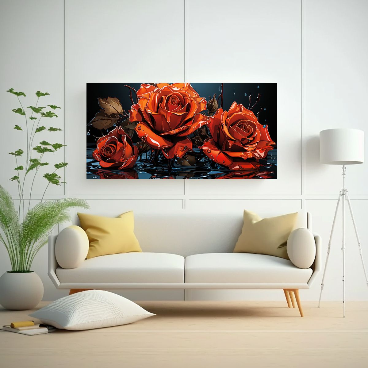 GENERICO - Cuadro De Lienzo Equilibrio De Fotografía Con 120x60 Cm.